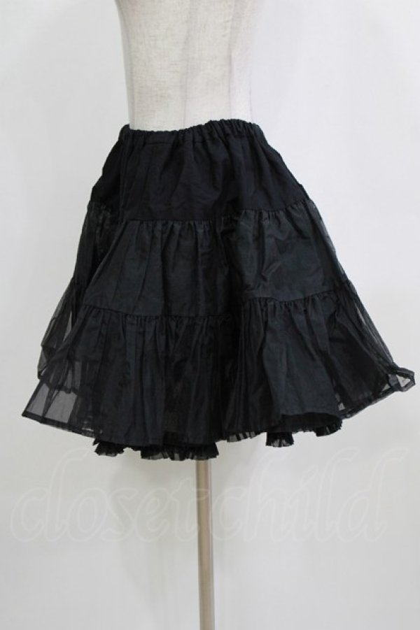 画像2: BABY,THE STARS SHINE BRIGHT / ふわふわパニエ Free ブラック H-26-02-18-056-BA-SK-NS-ZH (2)