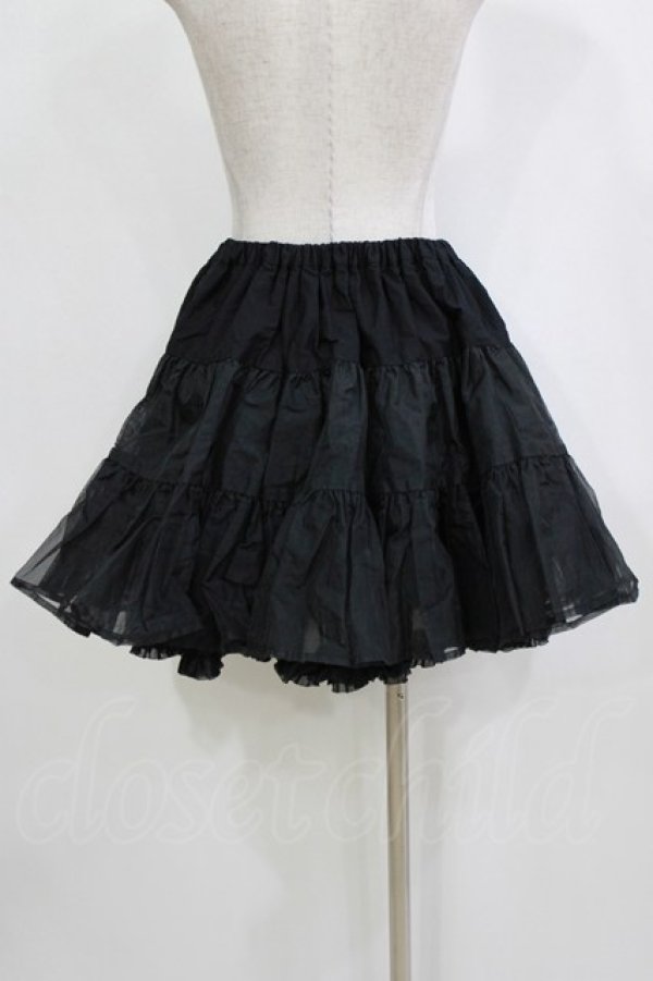 画像3: BABY,THE STARS SHINE BRIGHT / ふわふわパニエ Free ブラック H-26-02-18-056-BA-SK-NS-ZH (3)