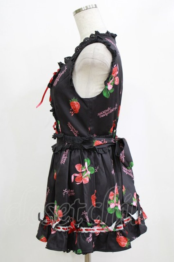 画像2: Ank Rouge / Strawberry SyndromeプリンセスSetup M ブラック H-26-02-18-057-CA-OP-NS-ZH (2)