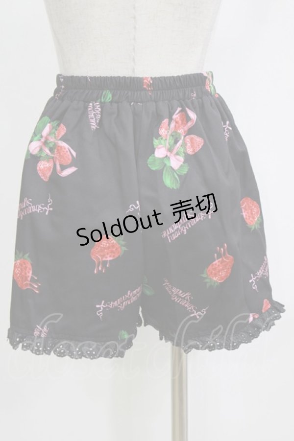 画像5: Ank Rouge / Strawberry SyndromeプリンセスSetup M ブラック H-26-02-18-057-CA-OP-NS-ZH (5)