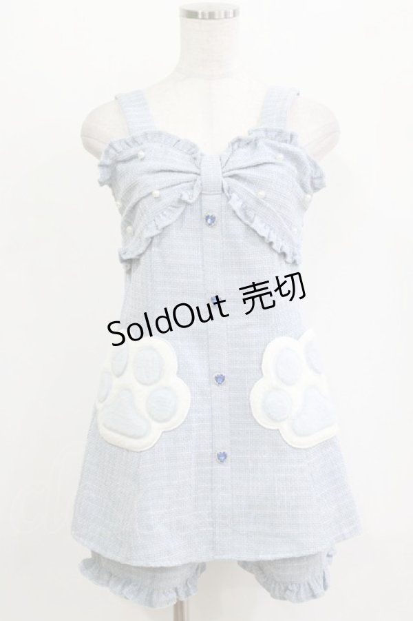 画像1: Ank Rouge / ネコちゃんプリンセスSetup M サックス H-26-02-18-058-CA-OP-NS-ZH (1)