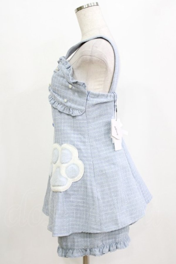 画像2: Ank Rouge / ネコちゃんプリンセスSetup M サックス H-26-02-18-058-CA-OP-NS-ZH (2)