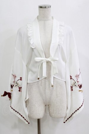 画像: Amavel / おもひでの玩具箱和風羽織 Free オフ H-26-02-18-062-CA-TO-NS-ZH