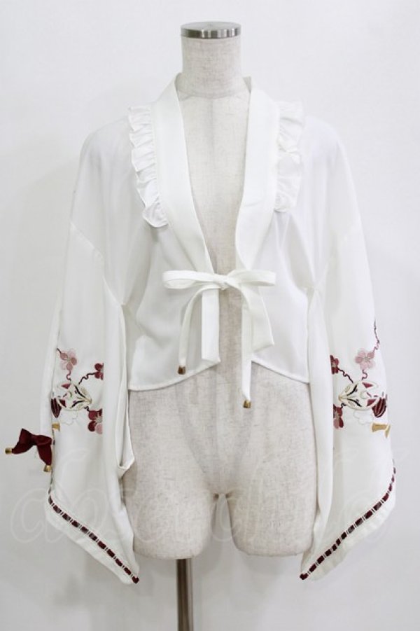 画像1: Amavel / おもひでの玩具箱和風羽織 Free オフ H-26-02-18-062-CA-TO-NS-ZH (1)