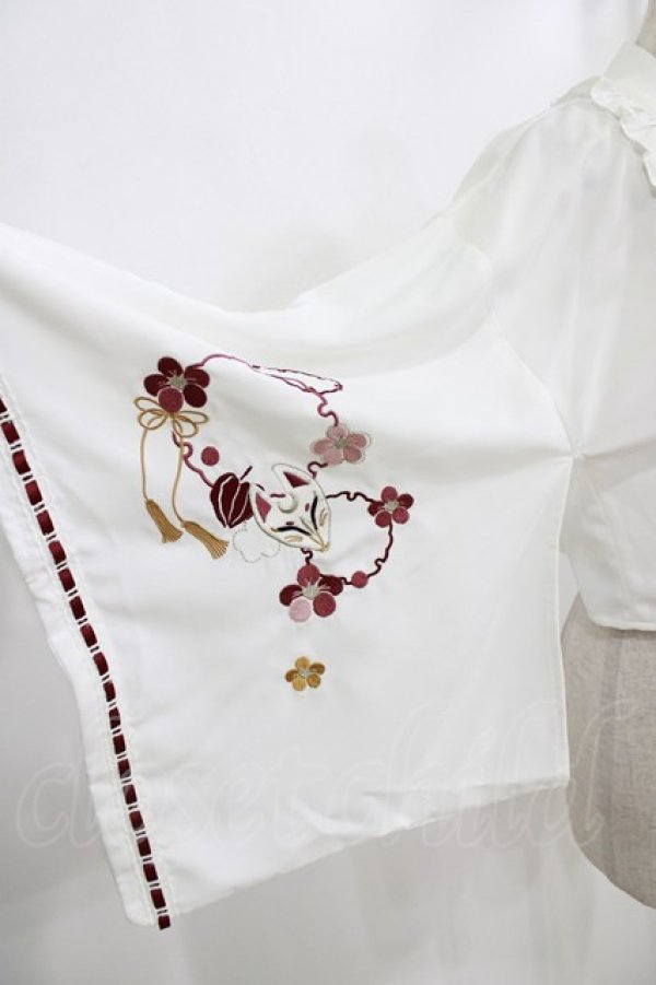 画像4: Amavel / おもひでの玩具箱和風羽織 Free オフ H-26-02-18-062-CA-TO-NS-ZH (4)