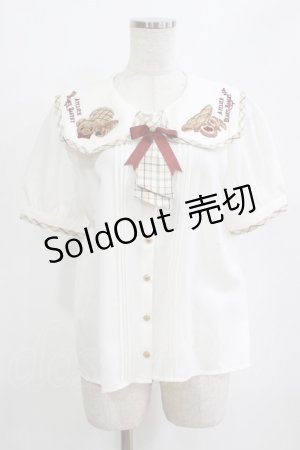 画像: Amavel / Bears Bakeryブラウス Free ベージュ H-26-02-18-063-CA-BL-NS-ZH