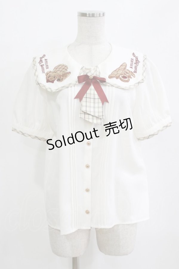 画像1: Amavel / Bears Bakeryブラウス Free ベージュ H-26-02-18-063-CA-BL-NS-ZH (1)