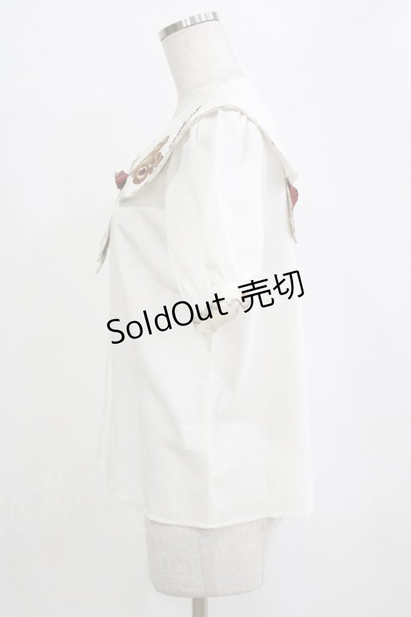 画像2: Amavel / Bears Bakeryブラウス Free ベージュ H-26-02-18-063-CA-BL-NS-ZH (2)