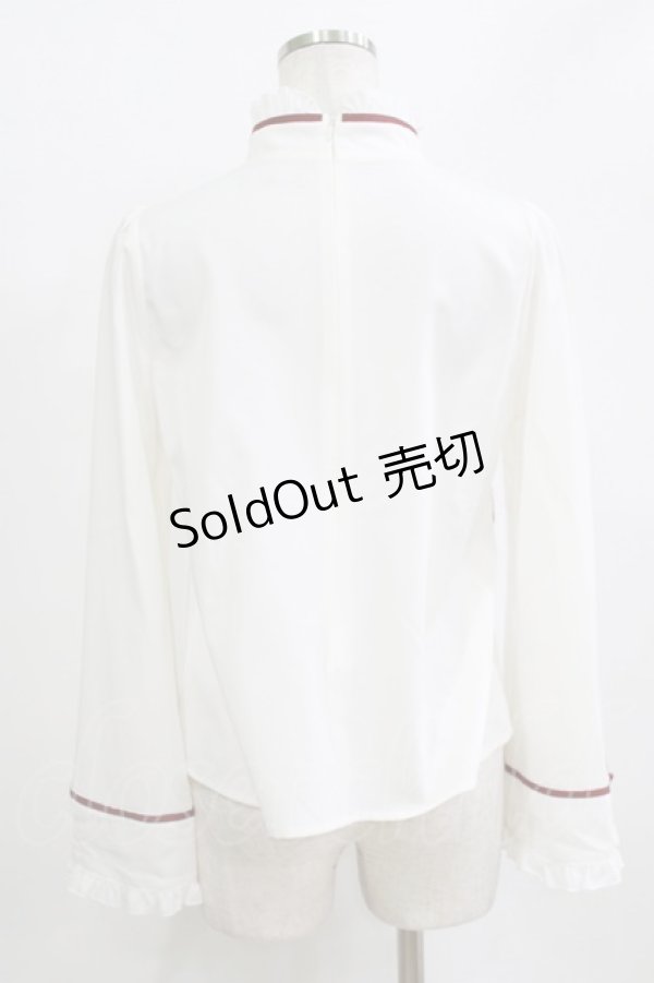 画像3: Amavel / キョンシーチャイナブラウス Free オフ H-26-02-18-065-CA-BL-NS-ZH (3)