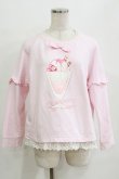 画像1: To Alice / パフェプリントトップス M ピンク H-26-02-18-072-LO-TO-NS-ZH (1)