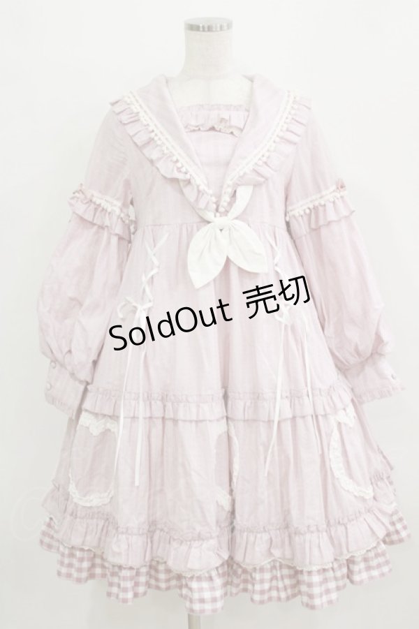画像1: To Alice / ギンガムフリルワンピース S ピンク H-26-02-18-009-LO-OP-NS-ZH (1)