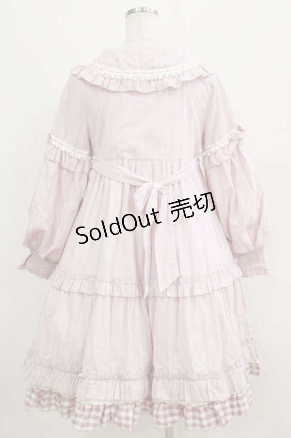 画像3: To Alice / ギンガムフリルワンピース S ピンク H-26-02-18-009-LO-OP-NS-ZH (3)