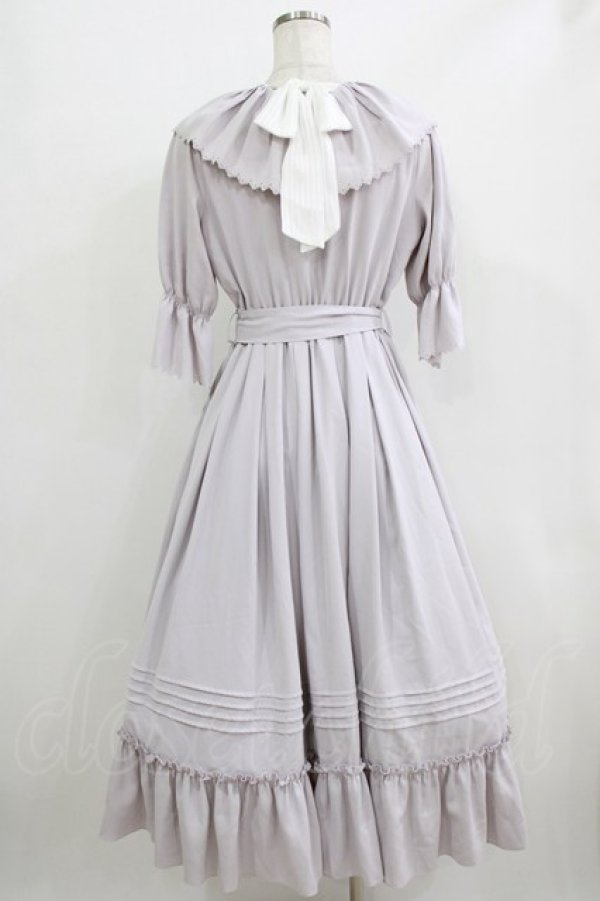 画像3: Amavel / Classy Ladyフリルロングワンピース Free ラベンダー H-26-02-18-011-CA-OP-NS-ZH (3)