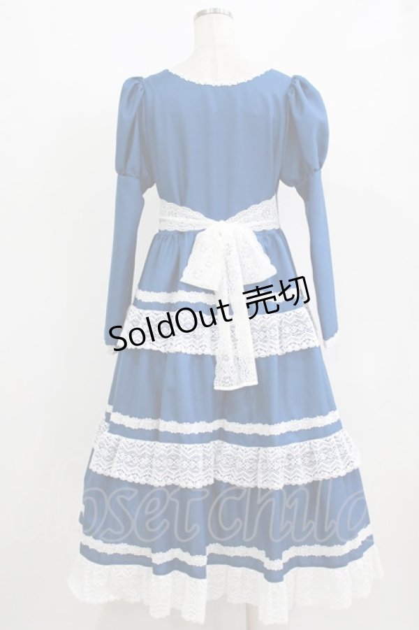 画像3: marcHenTica / プリモドールワンピース+ヘッドドレス Free ブルー H-26-02-18-012-LO-OP-NS-ZH (3)