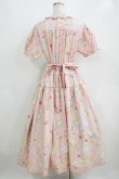 画像3: PINK HOUSE / 幸見うさぎプリントティアードワンピース Free ピンク H-26-02-18-013-LO-OP-NS-ZH (3)