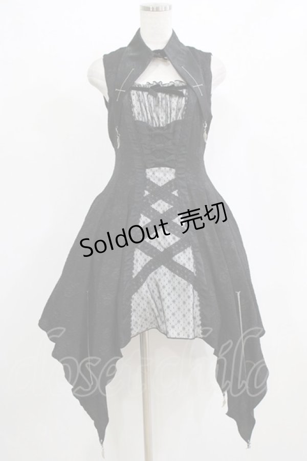 画像1: Hoshibako Works / Rozen Maiden x HoshibakoWorks　水銀燈ジャンパースカート M ブラック H-26-02-18-017-LO-OP-NS-ZH (1)