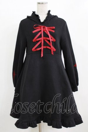 画像: To Alice / フードカットワンピース S ブラック H-26-02-18-020-LO-OP-NS-ZH