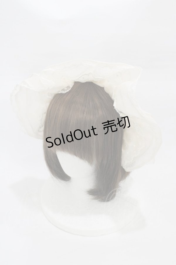 画像1: Angelic Pretty / Fantasicブリム付カチューシャ  アイボリー H-26-02-19-1001-AP-AC-NS-ZH (1)