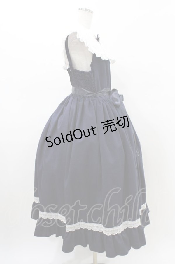 画像3: metamorphose / 【プラスサイズ】Priere〜星に祈りを〜ミディアムジャンパースカート プラスサイズ ネイビー H-26-02-19-1036-ME-OP-NS-ZH (3)