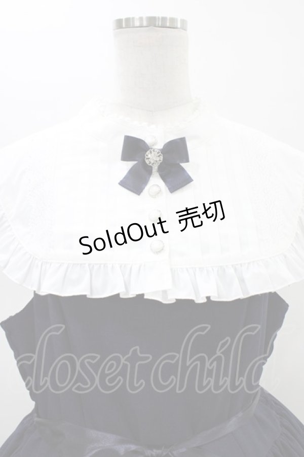 画像4: metamorphose / 【プラスサイズ】Priere〜星に祈りを〜ミディアムジャンパースカート プラスサイズ ネイビー H-26-02-19-1036-ME-OP-NS-ZH (4)