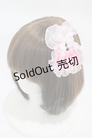 画像: Nile Perch / ワッペン バレッタ&ブローチ   ピンク H-26-02-19-1005-LO-AC-NS-ZH