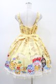 画像2: Angelic Pretty / Honey Cakeラウンドジャンパースカート Free イエロー H-26-02-19-1040-AP-OP-NS-ZH (2)