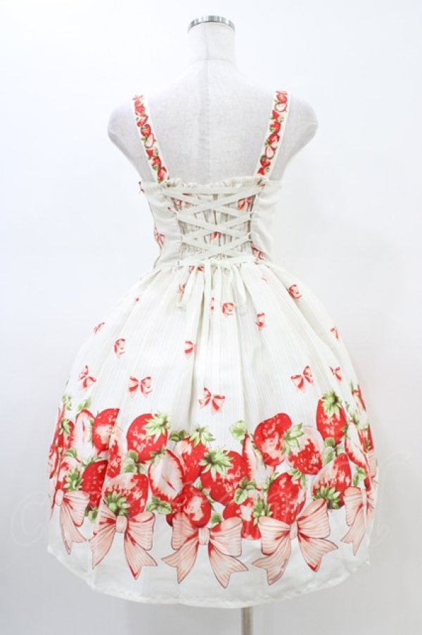 画像2: Innocent World / カスティーユジャンパースカート Free 生成り H-26-02-19-1041-IW-OP-NS-ZH (2)