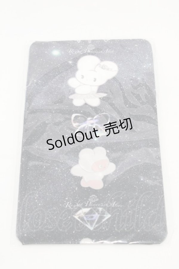 画像1: Royal Princess Alice / スペイシープリンセス beco+81コラボ オーバーニー  ブラック H-26-02-19-1008-LO-ZA-NS-ZH (1)