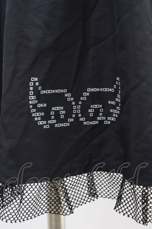 画像3: Pal elfy / フリルメッシュエプロン Free ブラック H-26-02-19-1055-0-SK-NS-ZH (3)