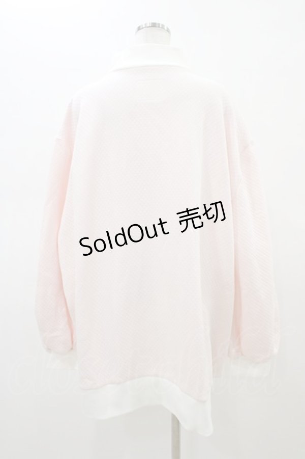 画像2: LOLITAその他 / satoi/ヨーク切替パーカー Free ピンク H-26-02-19-1061-LO-TO-NS-ZH (2)