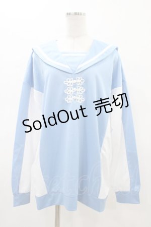 画像: FLC / プルオーバー(ぬた。) L サックス H-26-02-19-1064-LO-TO-NS-ZH