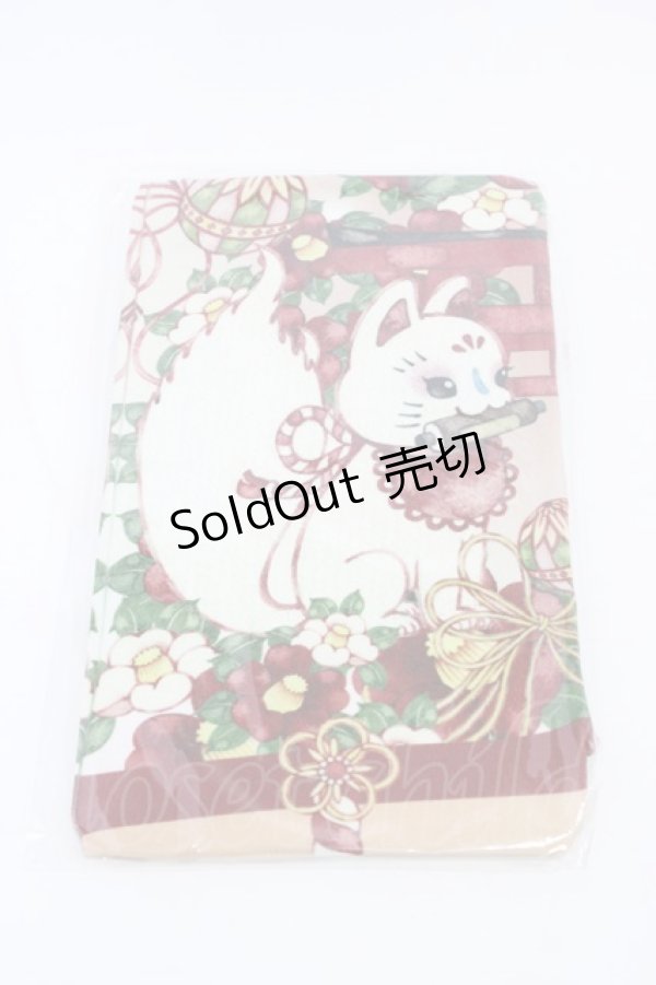 画像1: Royal Princess Alice / お狐様タイツ/絢爛白狐  オフ H-26-02-19-1010-LO-ZA-NS-ZH (1)