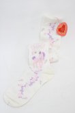 画像1: BABY,THE STARS SHINE BRIGHT / Unico in Bloomland柄オーバーニーソックス  オフ H-26-02-19-1017-BA-ZA-NS-ZH (1)