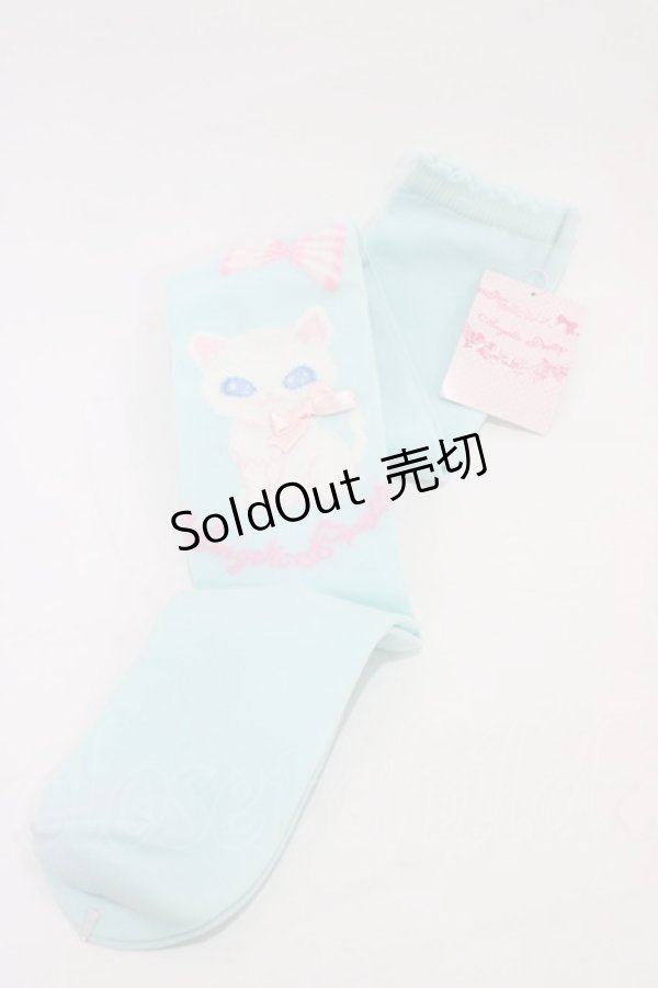 画像1: Angelic Pretty / バニラちゃんオーバーニー  ミント H-26-02-19-1019-AP-ZA-NS-ZH (1)