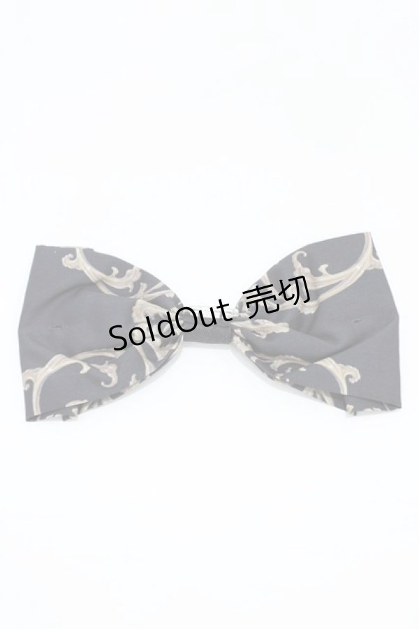 画像2: Enchantlic Enchantilly / Happy Violet Bird柄リボンブローチ  ブラック H-26-02-19-1025-LO-ZA-NS-ZH (2)