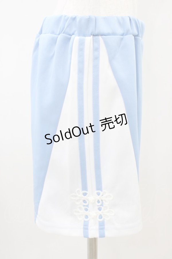 画像3: FLC / ショートパンツ+レッグカバーセット(ぬた。) L サックス H-26-02-19-1027-LO-PA-NS-ZH (3)