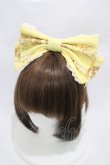 画像1: Angelic Pretty / Honey Cakeカチューシャ  イエロー H-26-02-19-1003-AP-AC-NS-ZH (1)