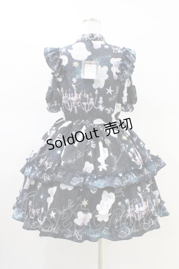 画像2: Royal Princess Alice / スペイシープリンセス beco+81コラボ ベルト付きワンピース M ブラック H-26-02-19-1032-LO-OP-NS-ZH (2)