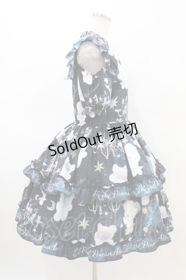 画像3: Royal Princess Alice / スペイシープリンセス beco+81コラボ ベルト付きワンピース M ブラック H-26-02-19-1032-LO-OP-NS-ZH (3)