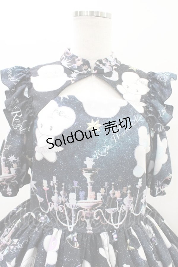 画像4: Royal Princess Alice / スペイシープリンセス beco+81コラボ ベルト付きワンピース M ブラック H-26-02-19-1032-LO-OP-NS-ZH (4)