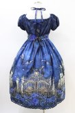 画像2: Enchantlic Enchantilly / 幻影薔薇城〜コウモリ公爵からの招待状〜ワンピース Free 青い夜 H-26-02-19-1033-LO-OP-NS-ZH (2)