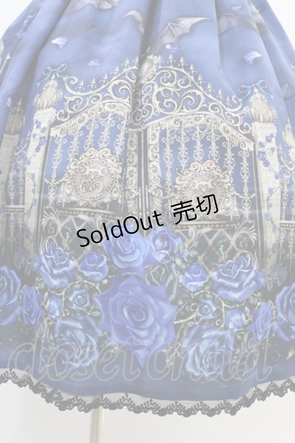 画像5: Enchantlic Enchantilly / 幻影薔薇城〜コウモリ公爵からの招待状〜ワンピース Free 青い夜 H-26-02-19-1033-LO-OP-NS-ZH (5)