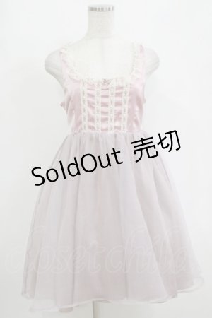 画像: mon lily / シャーリングワンピース M ピンク H-26-02-20-030-LO-OP-NS-ZH