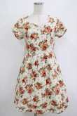 画像1: F&A / 花柄ワンピース Free IVORY H-26-02-20-031-LO-OP-NS-ZH (1)