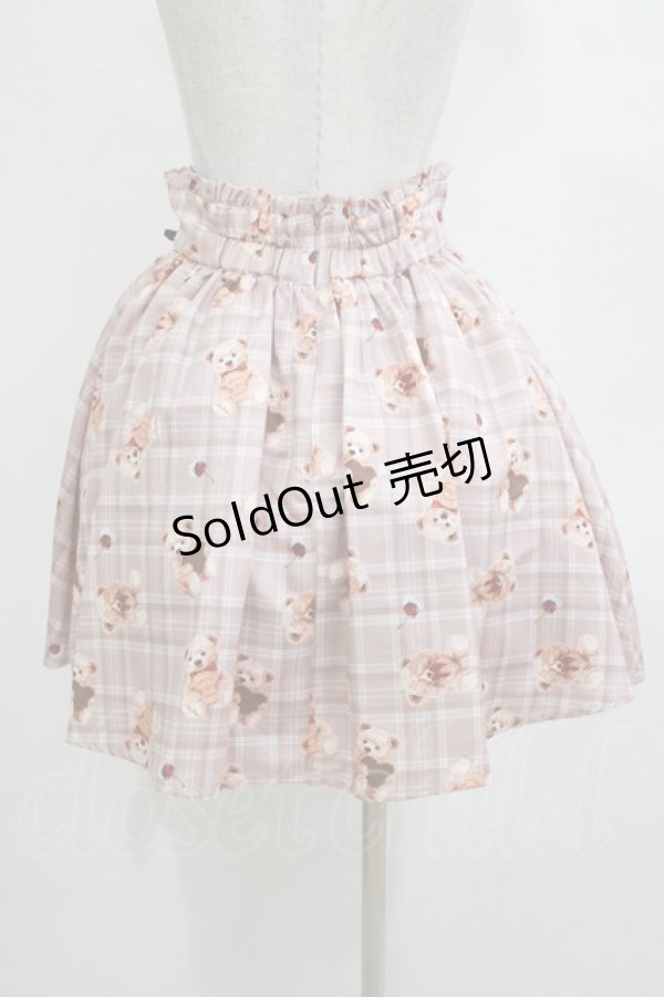 画像3: Ank Rouge / スウィートテディスカート M ブラウン H-26-02-20-036-CA-SK-NS-ZH (3)