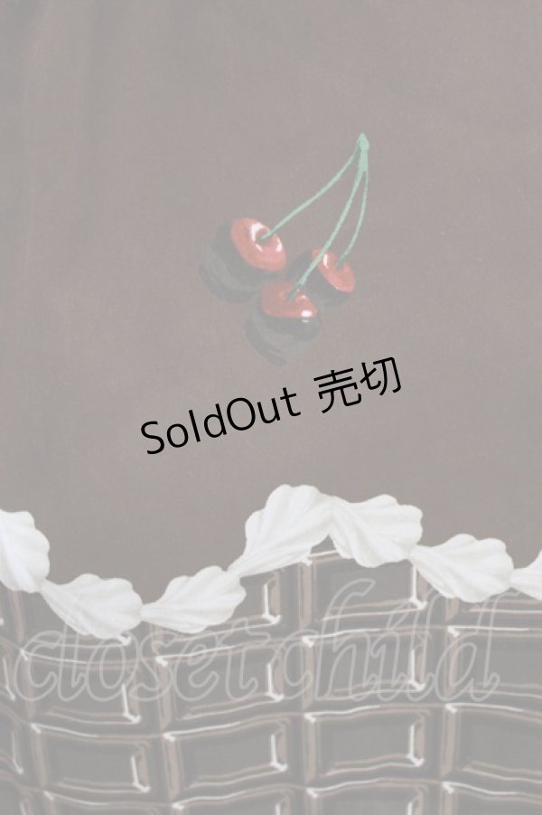 画像4: Ank Rouge / BerryChocolateスカート M ブラウン H-26-02-20-037-CA-SK-NS-ZH (4)