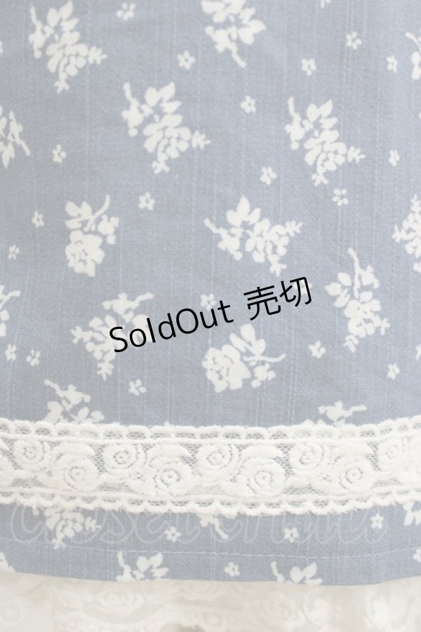 画像4: Ank Rouge / 花柄ワンピース Free ブルー H-26-02-20-039-CA-OP-NS-ZH (4)