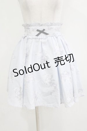 画像: Ank Rouge / 花柄スカート M サックス H-26-02-20-041-CA-SK-NS-ZH