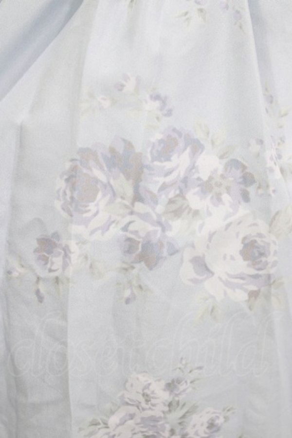 画像4: Ank Rouge / 花柄スカート M サックス H-26-02-20-041-CA-SK-NS-ZH (4)