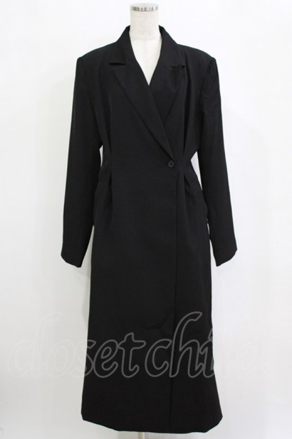 画像1: LOLITAその他 / LVEU./2way tuck design long jacket Free ブラック H-26-02-20-042-LO-JA-NS-ZH (1)